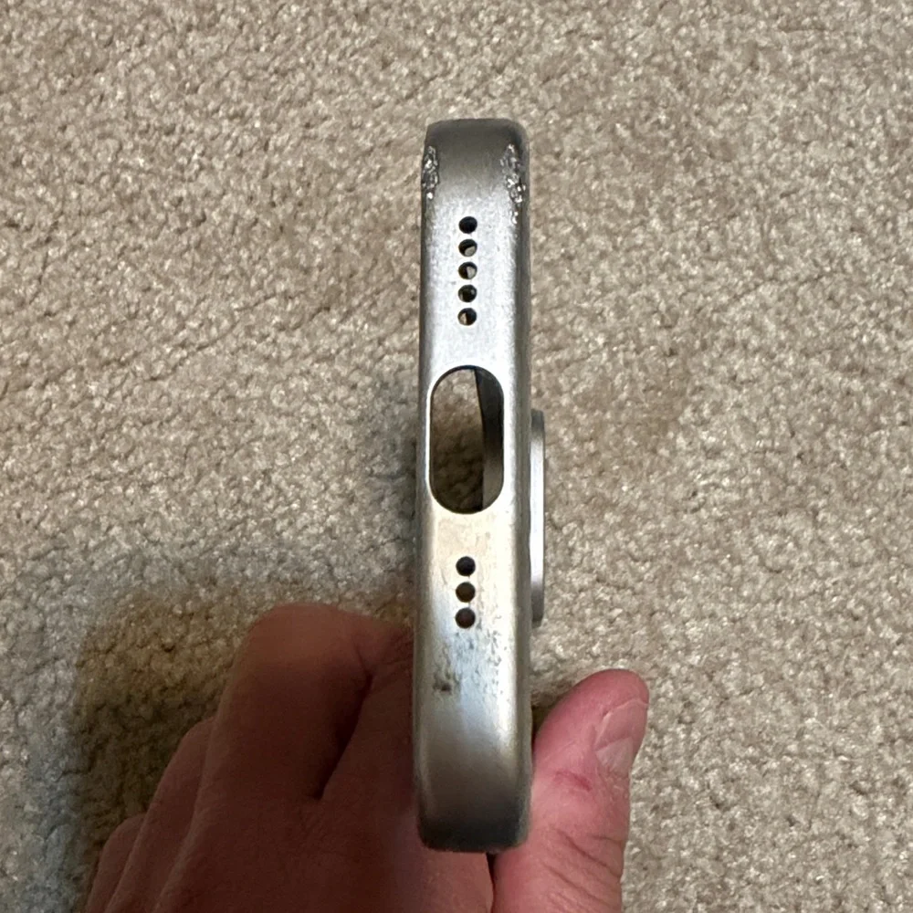 iPhone 16 Pro Titanium Look Phone Case
